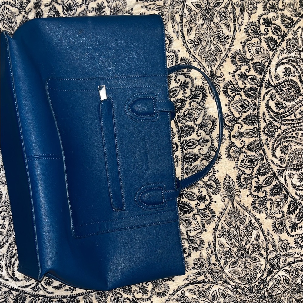 Elegant Blue Tote Bag